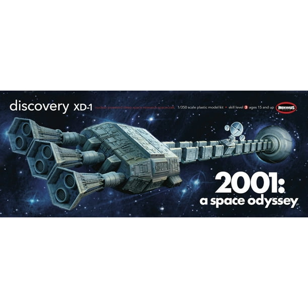 1:48 Film 2001 A Space Odissey USS Discovery XD-1 Spaceship DIY Paper Model.ft